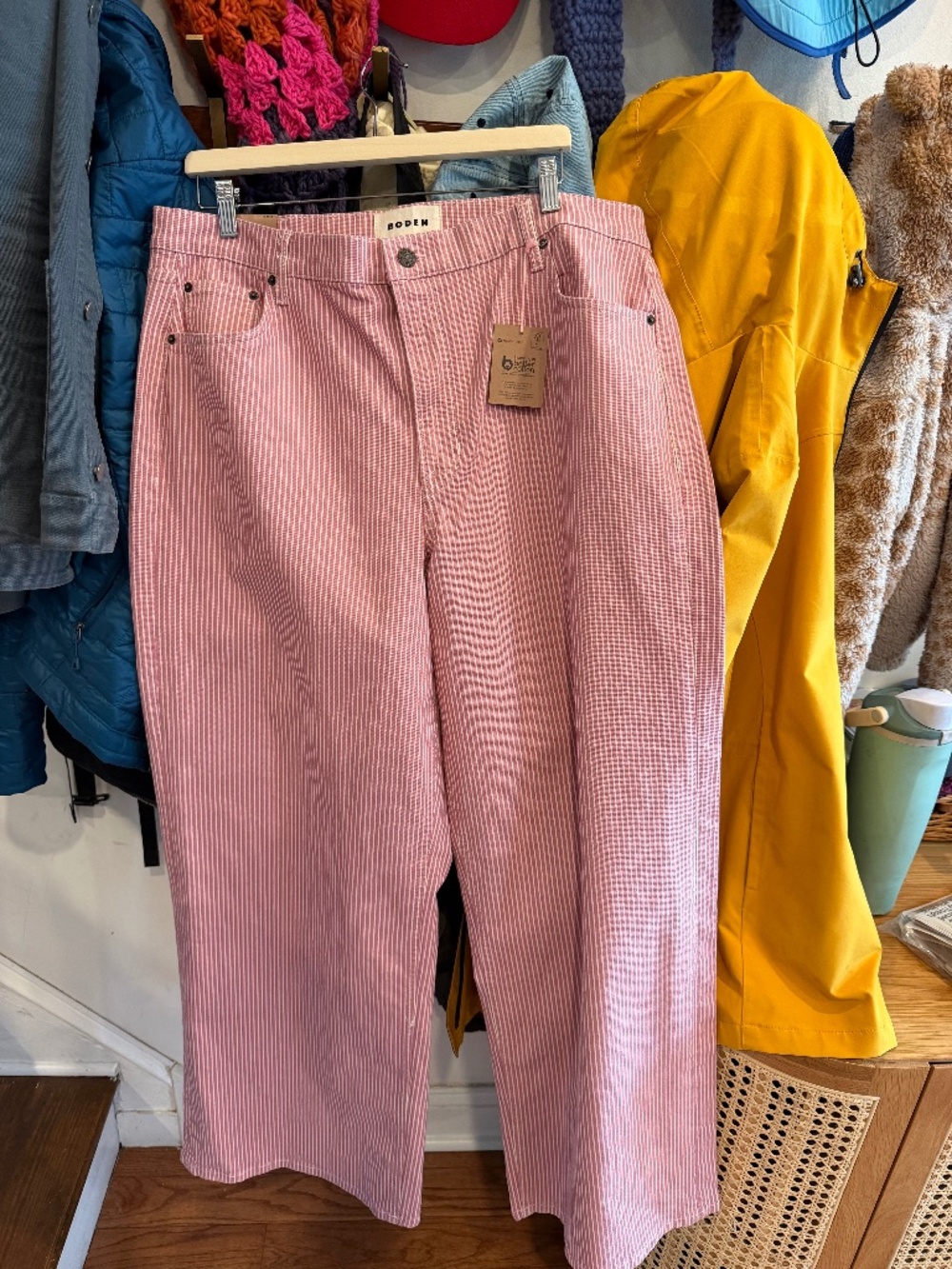 BODEN wide leg pants NWT